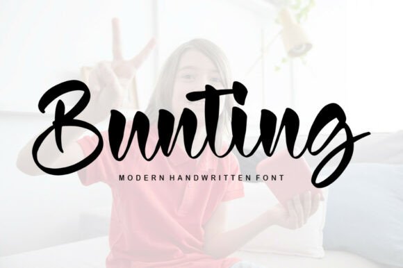 Bunting: The Handwritten Font That Balances Elegance and Flow