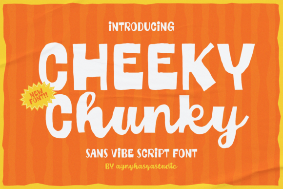 Cheeky Chunky: The Playful Font Pairing for Bold Branding