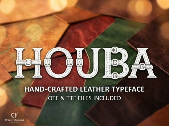 Houba: The Bold Display Font That Commands Attention