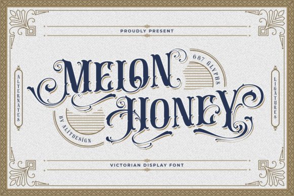 Melon Honey: A Blackletter Font for Modern Creativity