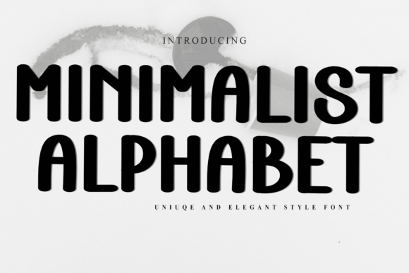 Minimalist Alphabet: A Soft, Versatile Font for Modern Design