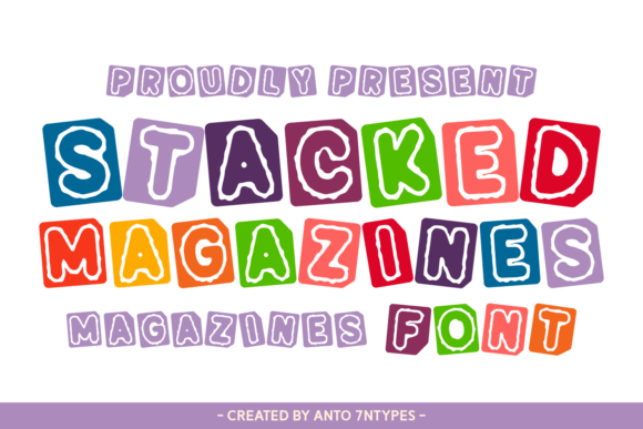 Stacked Magazines: The Bold Typeface for Modern Designers