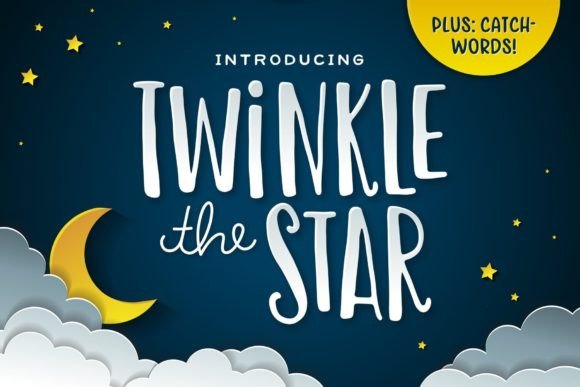 Twinkle the Star: A Font That Whispers Magic