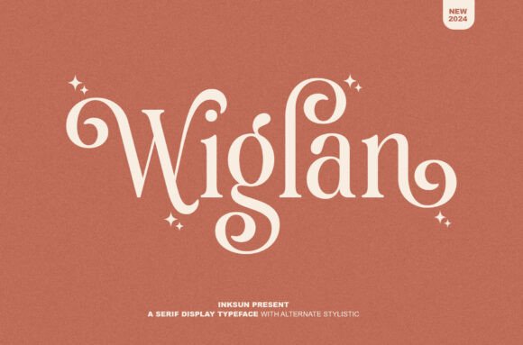Wiglan: Where Whimsy Meets Modern Serif Sophistication